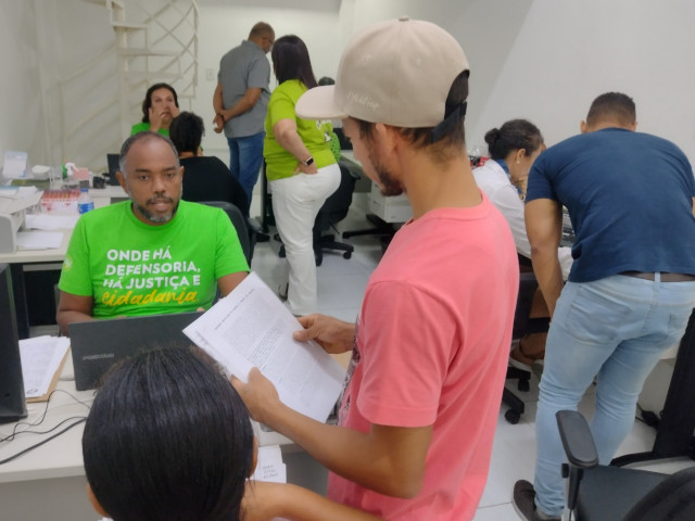 Durante o 'Sergipe é aqui', a população poderá solucionar questões cíveis e criminais /  Foto: Ascom Defensoria Pública