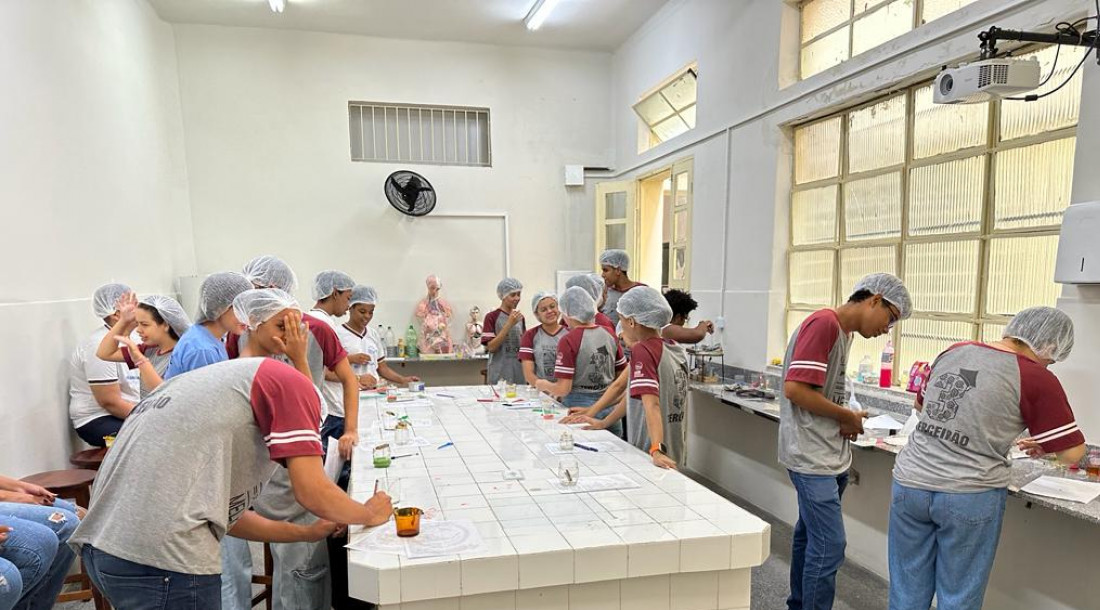 Feira de Matemática no Colégio Estadual Jackson de Figueiredo estimula interesse pela pesquisa na comunidade escolar / Foto: Unidade escolar