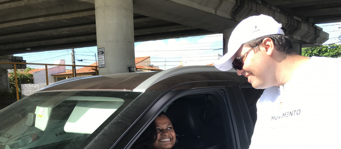 O comando aconteceu no Mergulhão situado na avenida Paulo VI, no bairro Inácio Barbosa, em Aracaju, e contou com a participação do diretor-presidente do Detran/SE, Abner Melo, do comandante da Companhia de Policiamento de Trânsito (CPTran), Aldevan Silveira, além da equipe da Escola Pública de Trânsito (EPTran) e de policiais militares - Fotos: Ascom/Detran