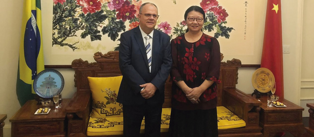 Na pauta da reunião, a prospecção de investimentos da China em Sergipe, com foco principal na área do gás e energias renováveis