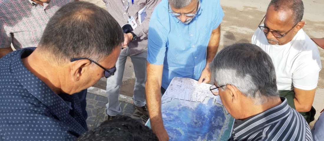 Solicitações feitas por moradores são sobre a obra do Sistema de Esgotamento Sanitário do bairro Jabotiana | Fotos: Ascom/ASN