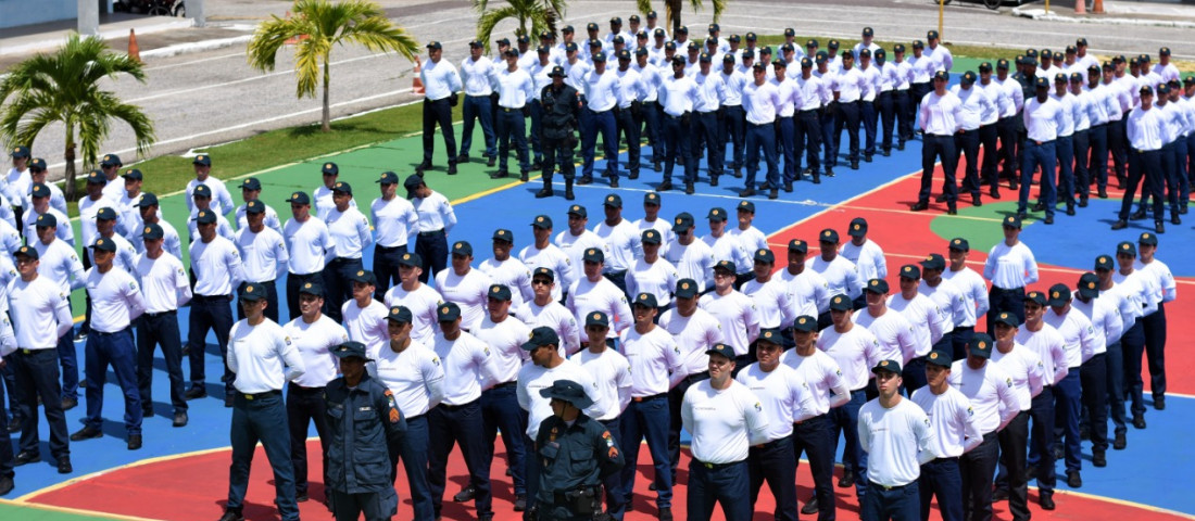 A primeira missão das turmas é o desfile de 7 de Setembro, quando os alunos de oficiais e praças desfilarão em comemoração ao Dia da Independência do Brasil - Fotos: Ascom SSP/SE