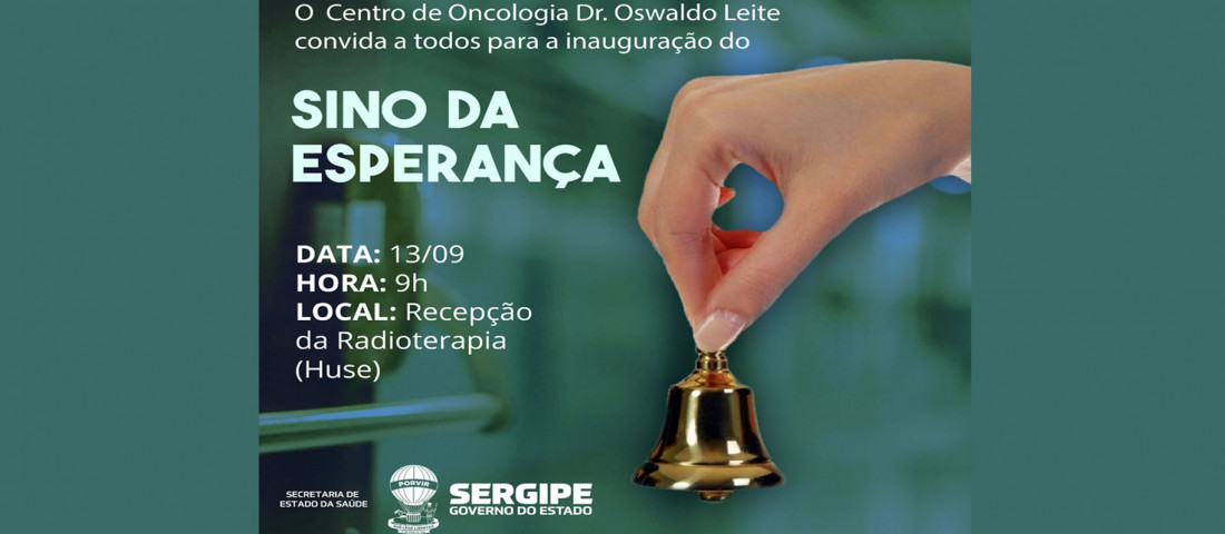 A partir desta sexta- feira (13), sino será tocado todas as vezes que um paciente oncológico finalizar o seu tratamento