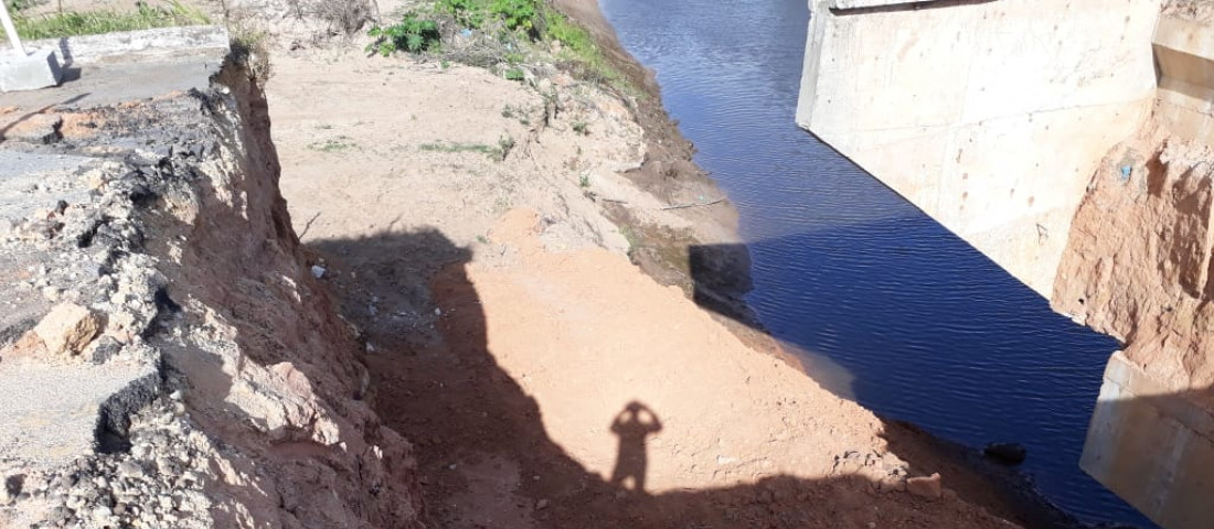 A recuperação da ponte deve ficar concluída até dezembro deste ano