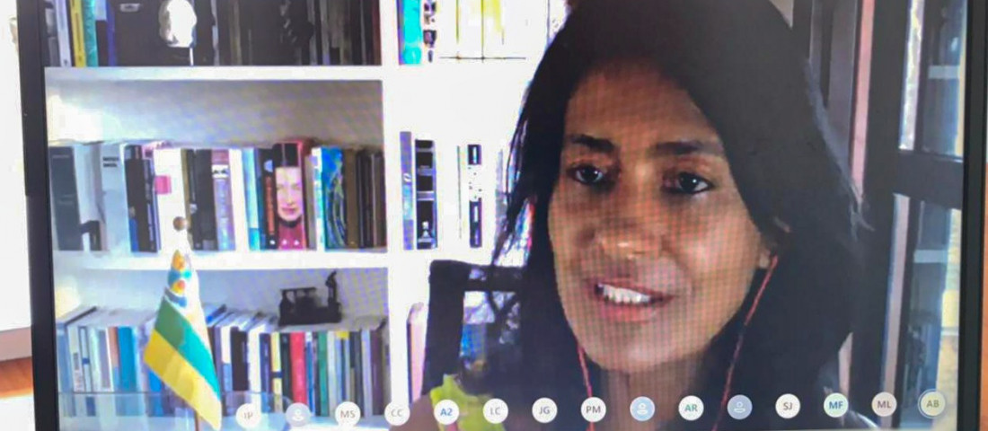 Vice-governadora Eliane Aquino apresenta a Campanha Destinar a representantes da cidade de Feira de Santana/BA.