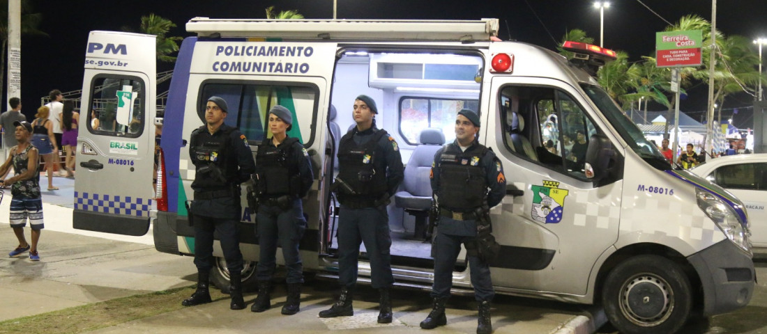 Segurança pública garantiu a tranquilidade dos três dias do evento - Fotos : Ascom/ SSP