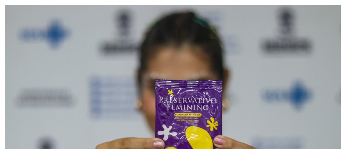 Saúde reforça importância do uso do preservativo entre os universitários  /  Foto: Ascom/SES