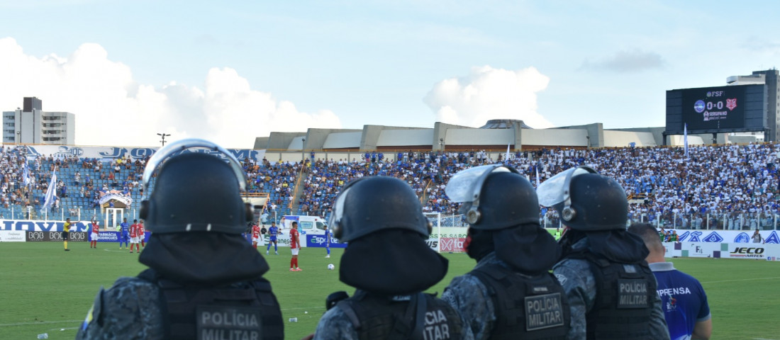 Planejamento garantiu tranquilidade no Campeonato Sergipano no Batistão // Foto: Ascom PM