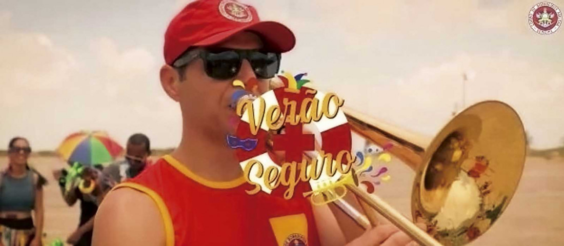 Video orienta os foliões para que curtirem a festa com segurança - Foto: Ascom/ CBMSE