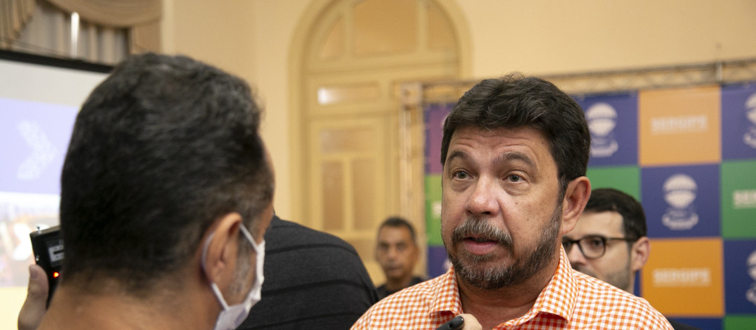 O secretário da Sedetec, Valmor Barbosa / Foto: Igor Matias