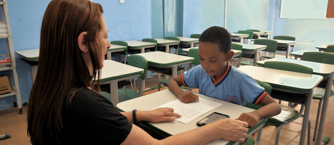 Foto: Divulgação/Unidade escolar e Maria Odília