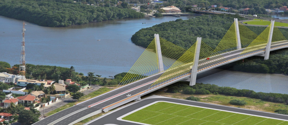 Ponte que liga os bairros Inácio Barbosa e Coroa do Meio facilitará mobilidade urbana em Aracaju