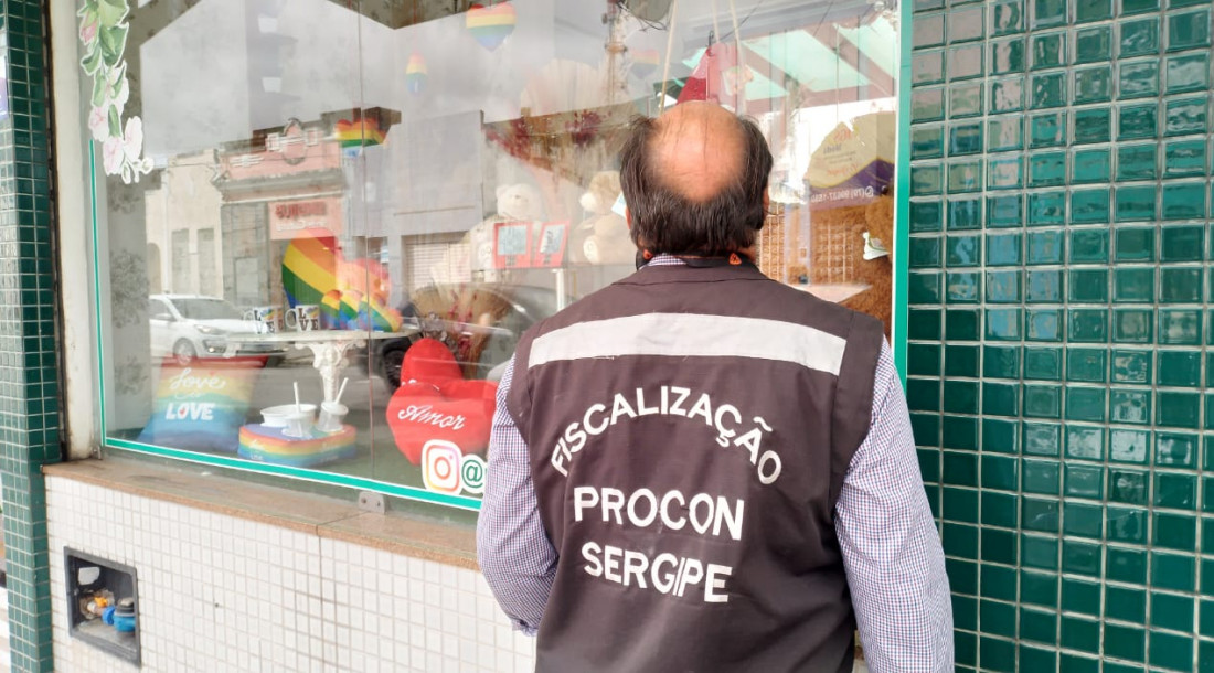 Procon Sergipe divulga dados da fiscalização do Dia dos Namorados I Foto: Ascom/ Sejuc