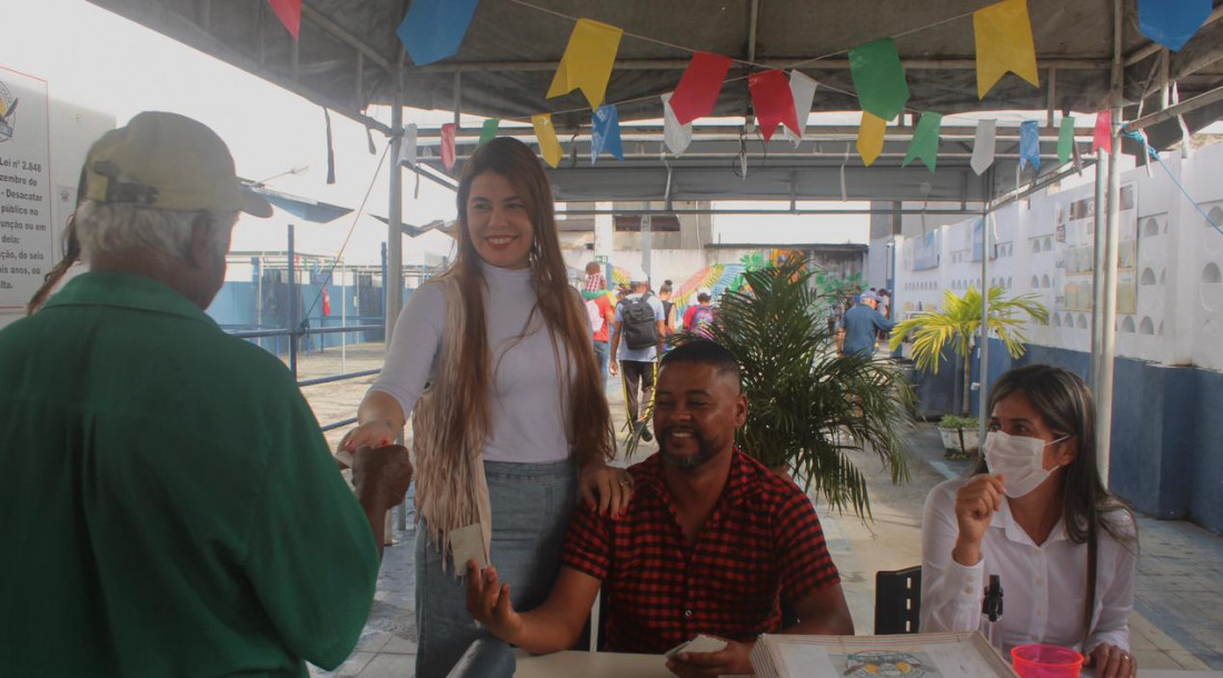 Seasc realiza confraternização junina no Restaurante Padre Pedro/ Foto: Kemily Abreu