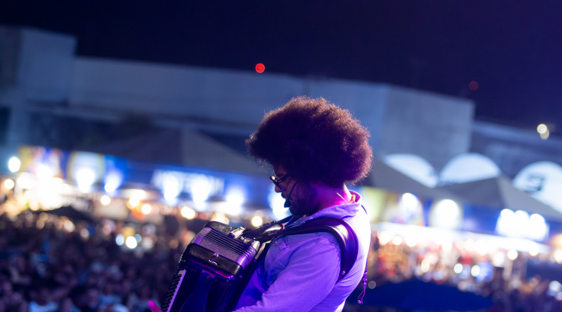 Mestrinho foi a última atração da noite | Foto: Arthuro Paganini