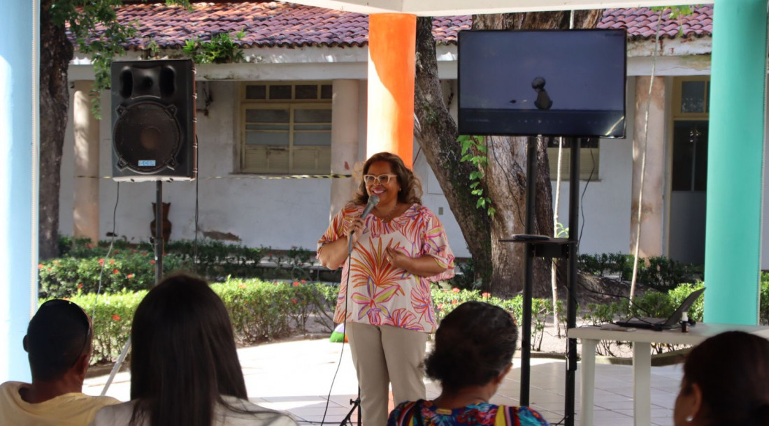 Acolhidos da Casa de Passagem participam de CinePop na Seasc/ Foto:  Wivian Goes