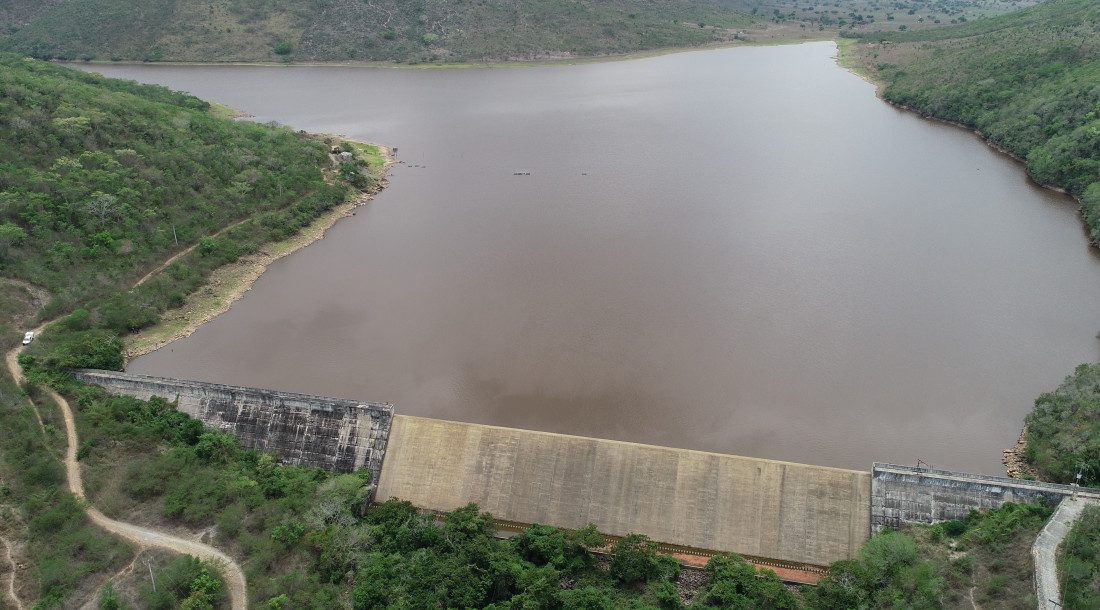 Governo de Sergipe intensifica ações para garantir segurança das barragens sergipanas  - Barragem Jabiberi /  Foto: Arquivo/ Semac