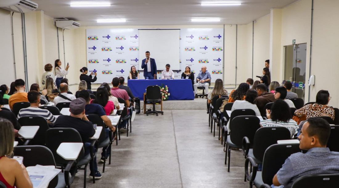 O seminário teve a participação dos secretários municipais de Saúde das regionais de Nossa Senhora do Socorro, Propriá, Estância, Aracaju, Nossa Senhora da Glória, Itabaiana e Lagarto / Foto: Flávia Pacheco
