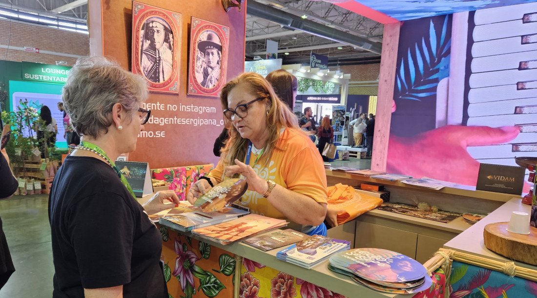 Equipe Setur vai divulgar o Destino Sergipe no Salão Nacional do Turismo 2023 / Foto: Matheus Moura/Setur