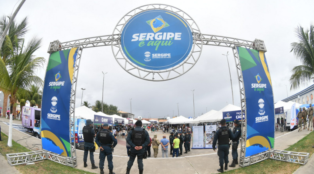 Entrada do 'Sergipe é aqui' // Foto: Erick O'Hara