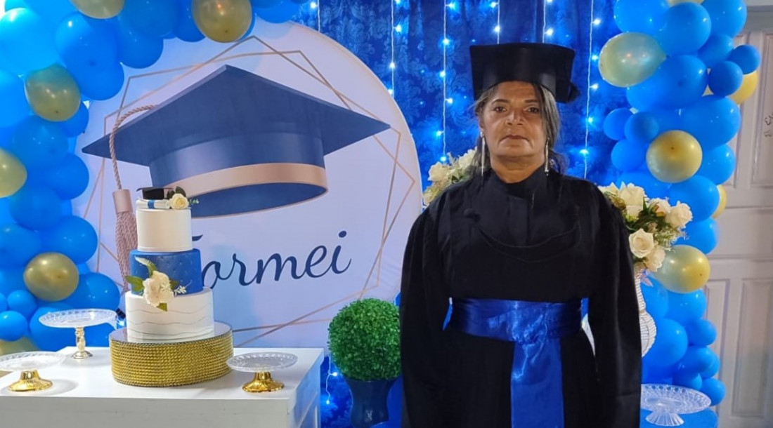 Aluna da EJA conquista o sexto lugar em Museologia da UFS // Foto: Acervo Pessoal