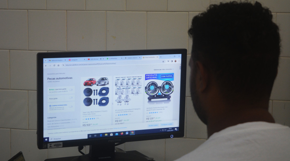 ITPS alerta sobre compras online de peças automotivas sem selo do Inmetro // Foto: Vinicius Deda