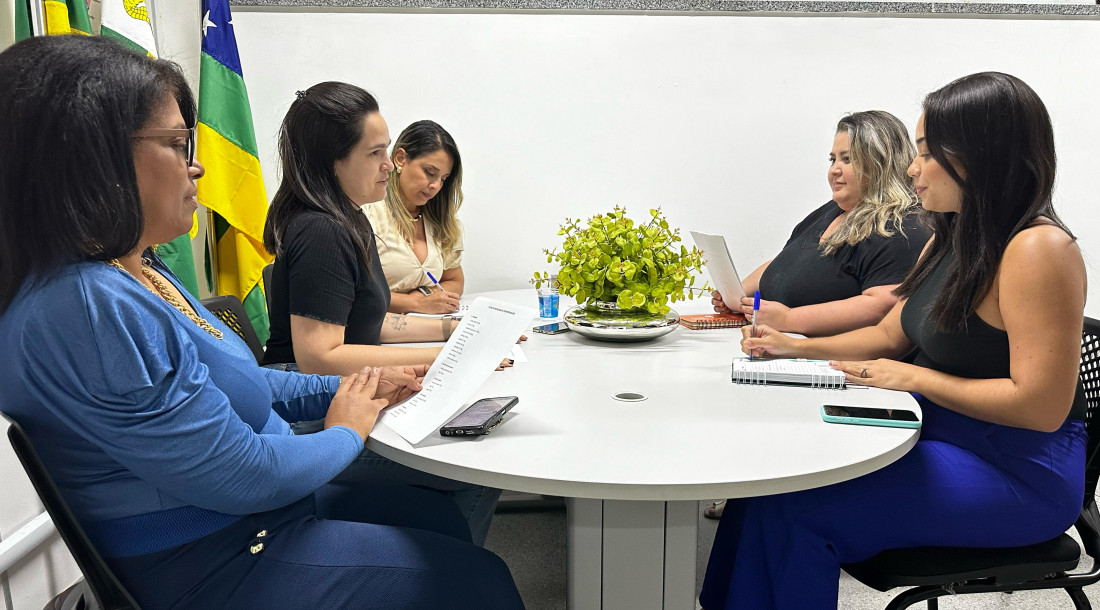 Reunião do Departamento de Alimentação Escolar / Fotos: Ascom Seduc