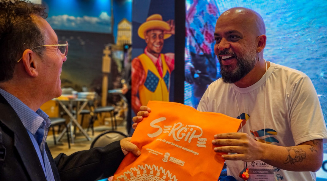 Estande de Sergipe na Ugart oportunizou ao visitante conhecer um pouco sobre o estado / Foto: Ascom/Setur