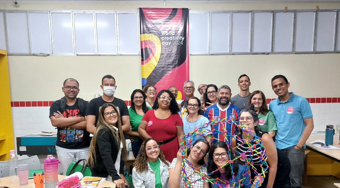 Dia Mundial da Criatividade movimenta escolas da rede estadual com atividades diversificadas  /  Fotos: Divulgação/unidade escolar