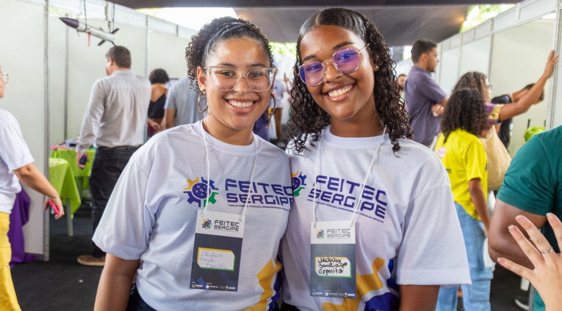 Estudantes durante Feira de Pesquisa e Inovação da Fapitec/SE / Foto: Igor Matias