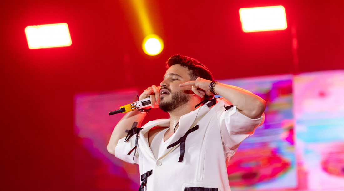 Zé Luís Vaqueiro, Elton Motta, Matheus Fernandes e Jorge de Altinho foram atrações do Palco Rogério / Foto: Isis Oliveira