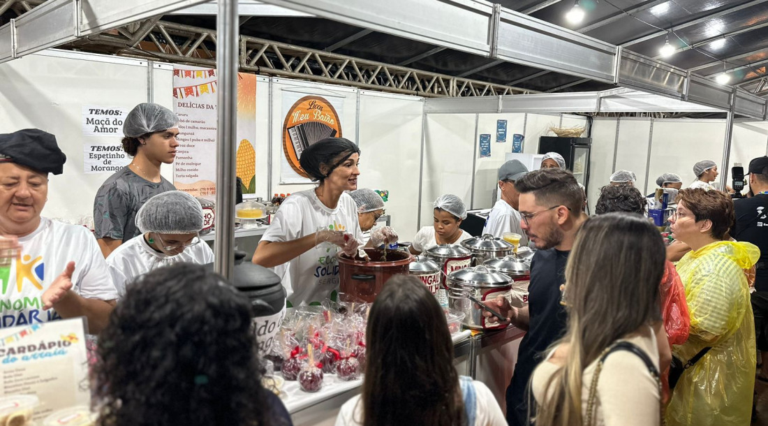 Após sucesso das vendas em junho, empreendedores da Vila do Forró mantêm expectativas de vendas com as férias de julho / Foto: Ascom Seteem