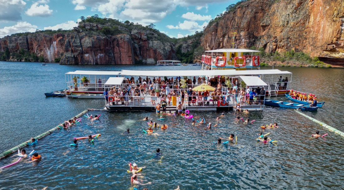Cânion de Xingó, em Canindé de São Francisco, será um dos inúmeros roteiros divulgados por Sergipe na 2ª Travel Next BH / Foto: Max Carlos/Setur