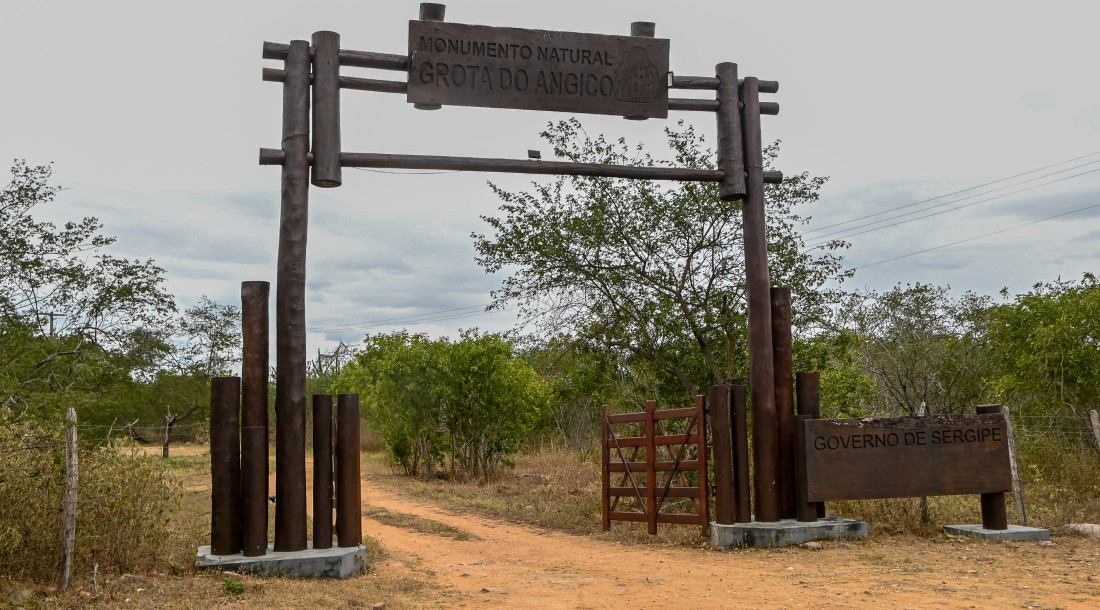 Monumento Natural Grota do Angico abriga tesouro cultural  e ambiental  de Sergipe  /  Foto: Erick O'Hara