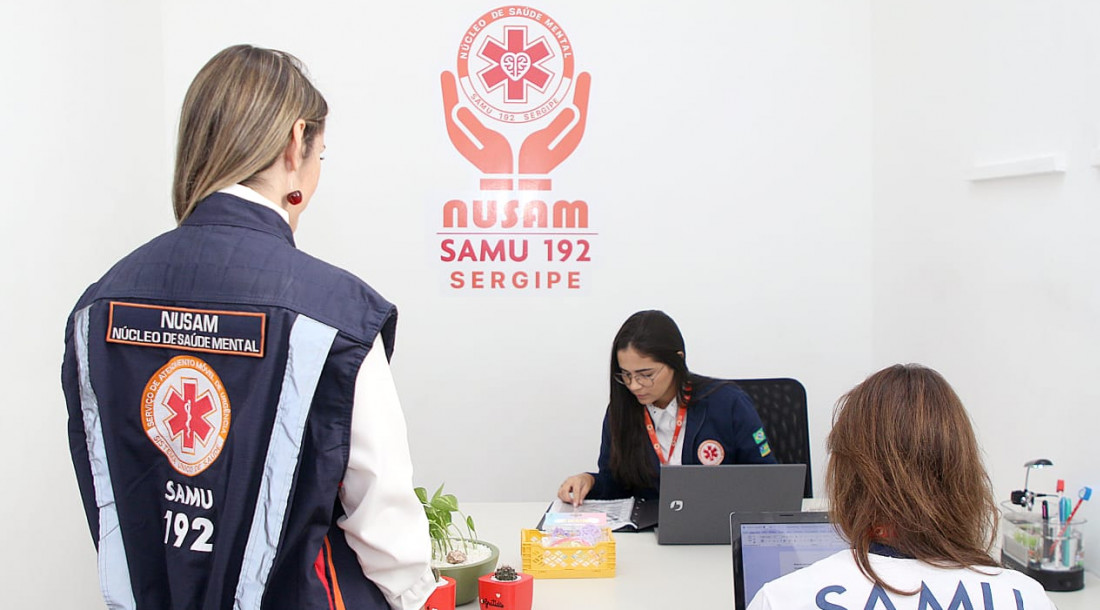 Samu 192 Sergipe presta acolhimento humanizado aos pacientes psiquiátricos // Foto: Flávia Pacheco