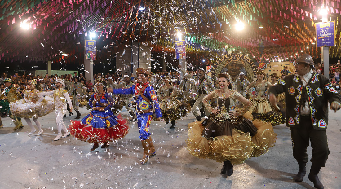 O Gozagão foi sede de vários eventos artísticos, a exemplo das competições de quadrilhas juninas | Foto: Jorge Henrique