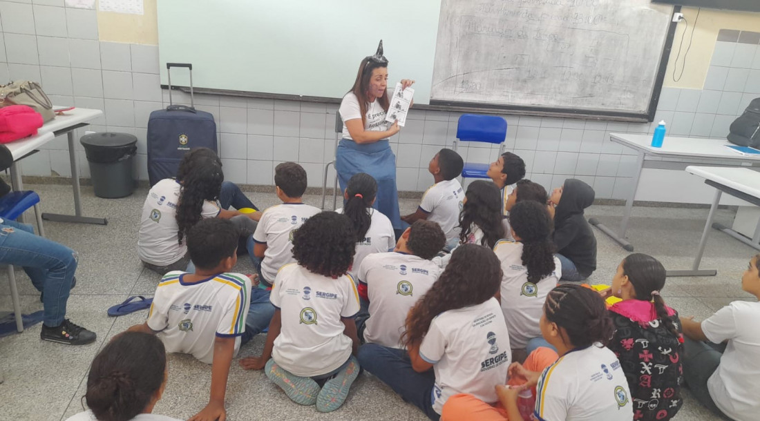 A iniciativa realiza encontros de incentivo à leitura quinzenalmente até o dia 17 de outubro / Foto: Biblioteca Epiphanio Dórea