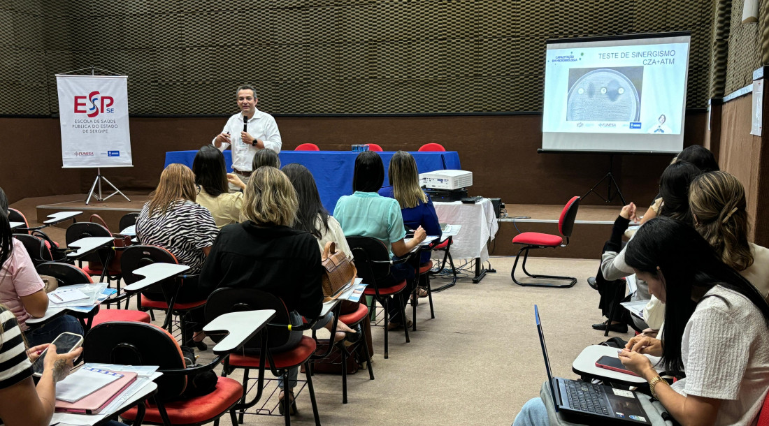 Capacitação fortalece controle de infecções nos serviços de saúde  /  Fotos: Nucom Funesa