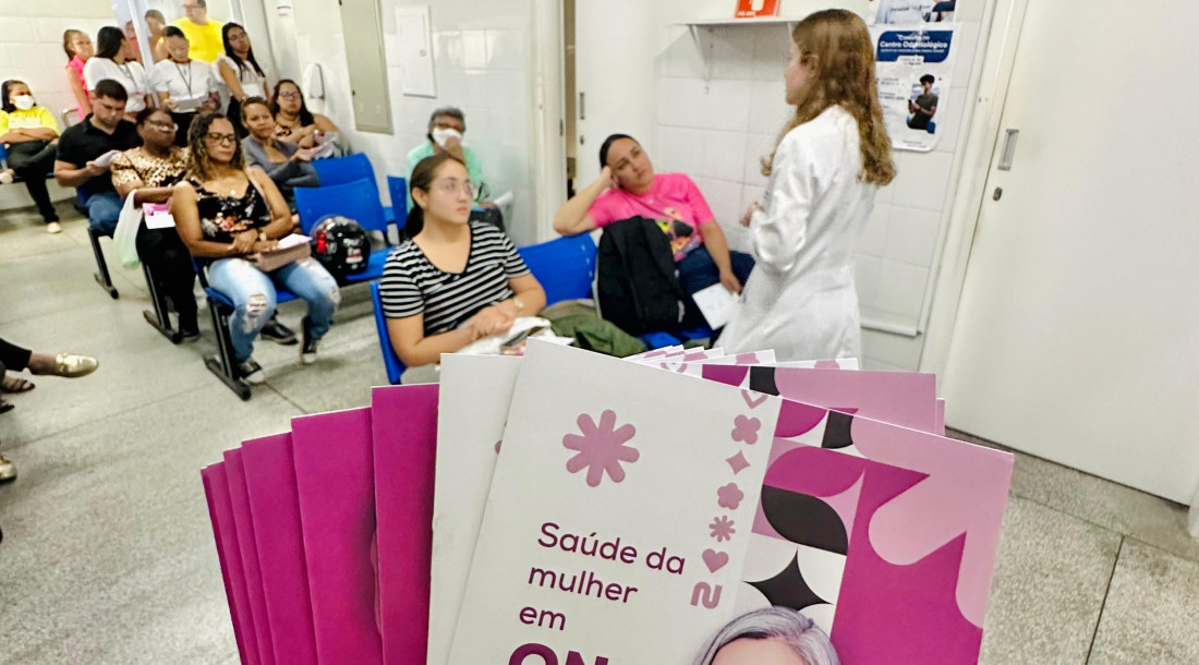 Campanha 'Setembro em Flor' no Centro Odontológico / Foto Ascom Ipesaúde