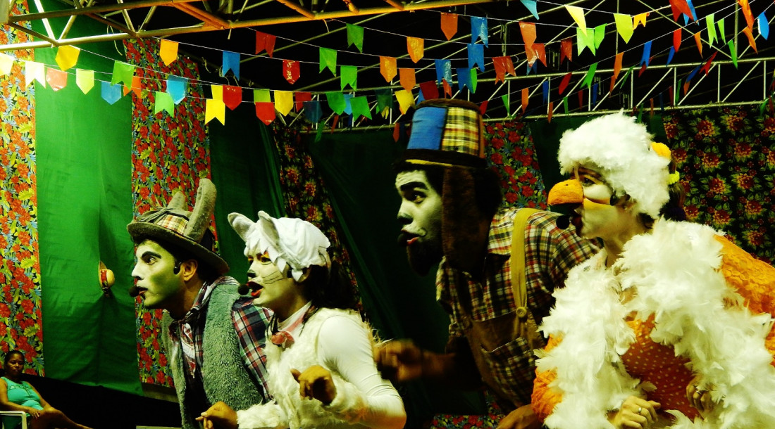 Espetáculo 'Os Saltimbancos' está na programação de abertura do Teatro da Vila da Criança, na próxima segunda-feira  /  Foto: Divulgação