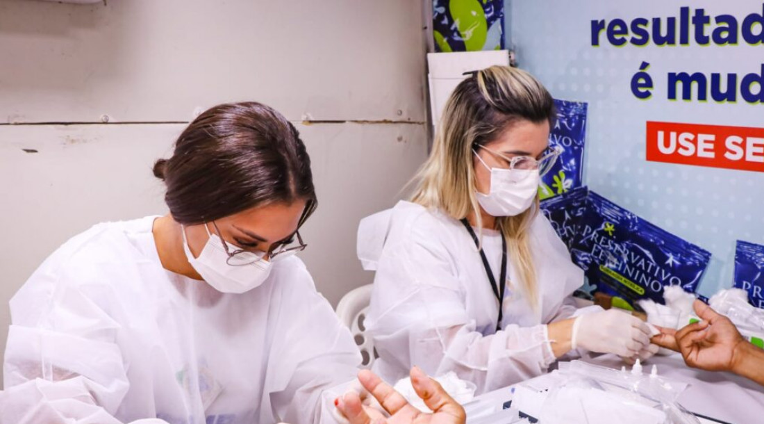 Campanha Outubro Verde destaca as formas de prevenção, diagnóstico e tratamento da sífilis / Fotos: Ascom SES