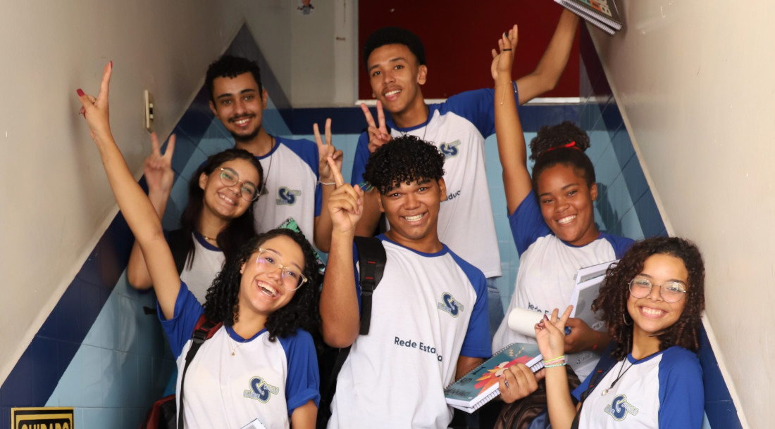 Programa é destinado à permanência e conclusão de estudantes matriculados no Ensino Médio e EJA de escolas públicas / Foto: Divulgação/Seduc