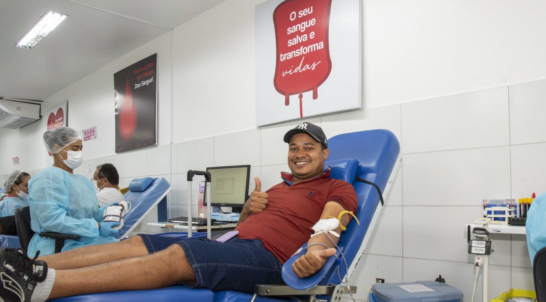 Para manter o estoque sempre abastecido, o Hemose precisa de uma média de 120 doações diárias | Foto: Thiago Santos