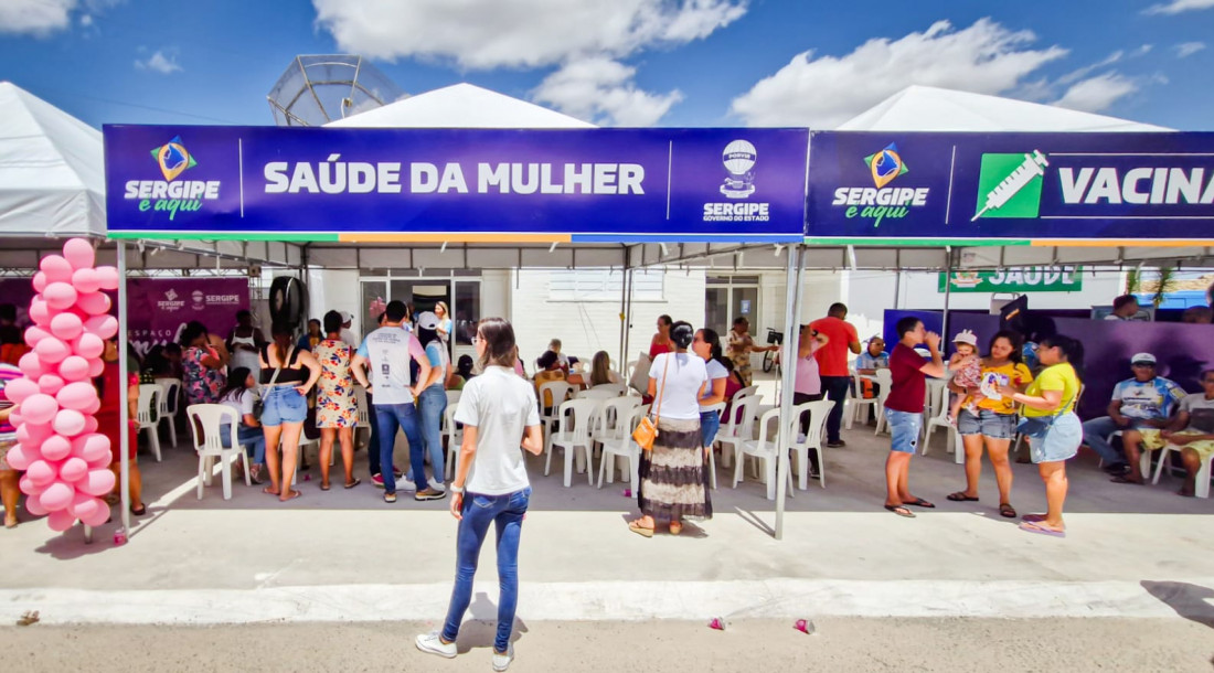 Ação itinerante busca levar serviços da gestão estadual de forma fácil aos sergipanos / Foto: Flávia Pacheco