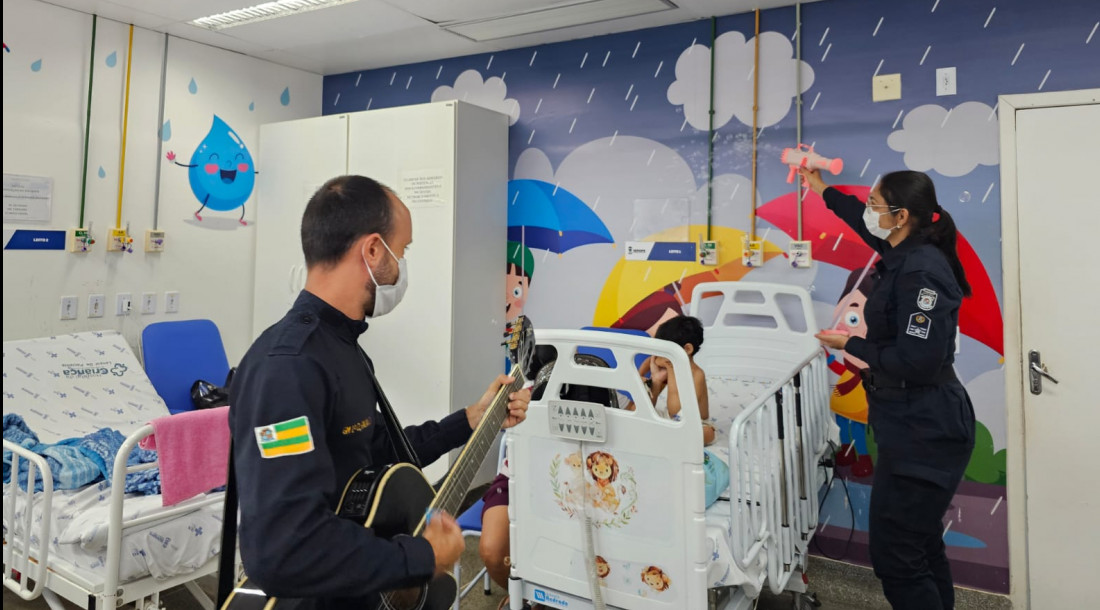 Programa 'Anjos Azuis' é uma parceria do hospital com a Guarda Municipal de Aracaju / Foto: Ascom SES