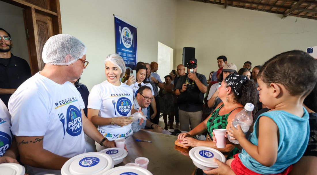 Com mais de 600 mil refeições, o programa ‘Prato do Povo’ vem garantindo segurança alimentar / Foto: Ascom Seasic