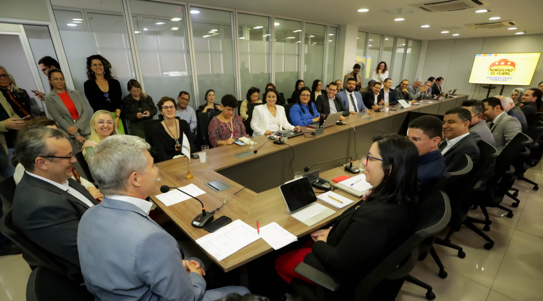 Governo de Sergipe esteve no lançamento e garantiu a realização da feira no estado / Foto: Consórcio Nordeste