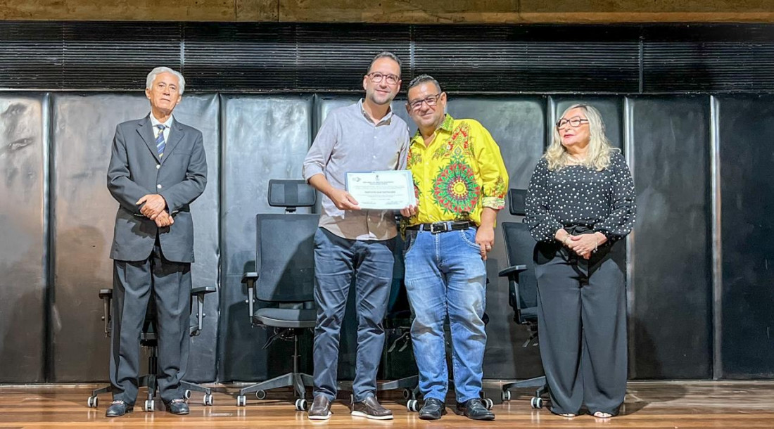 No Dia Nacional da Cultura, foram homenageadas 15 pessoas com serviços na área cultural de Sergipe / Foto: Ascom Funcap