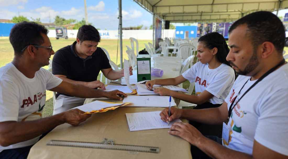 Inscrição no 'Sergipe é aqui' / Foto: Irla Costa