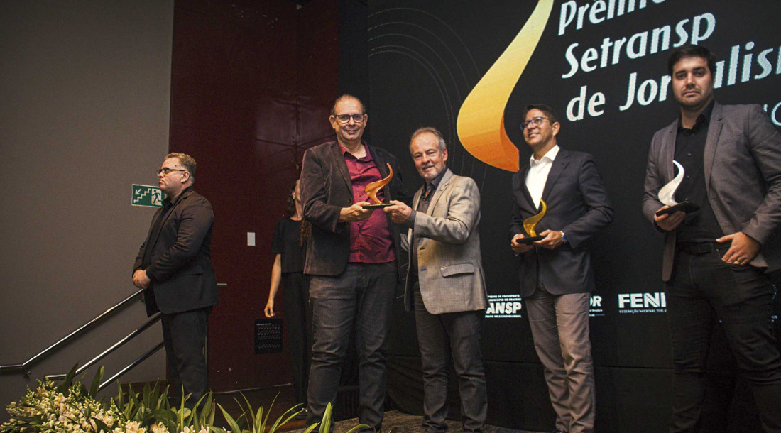 Áudio reportagem do radialista e jornalista Barroso Guimarães, âncora do programa jornalístico da Secom na Aperipê FM, conquistou o 3º lugar na categoria rádio / Foto: Marcos Macedo